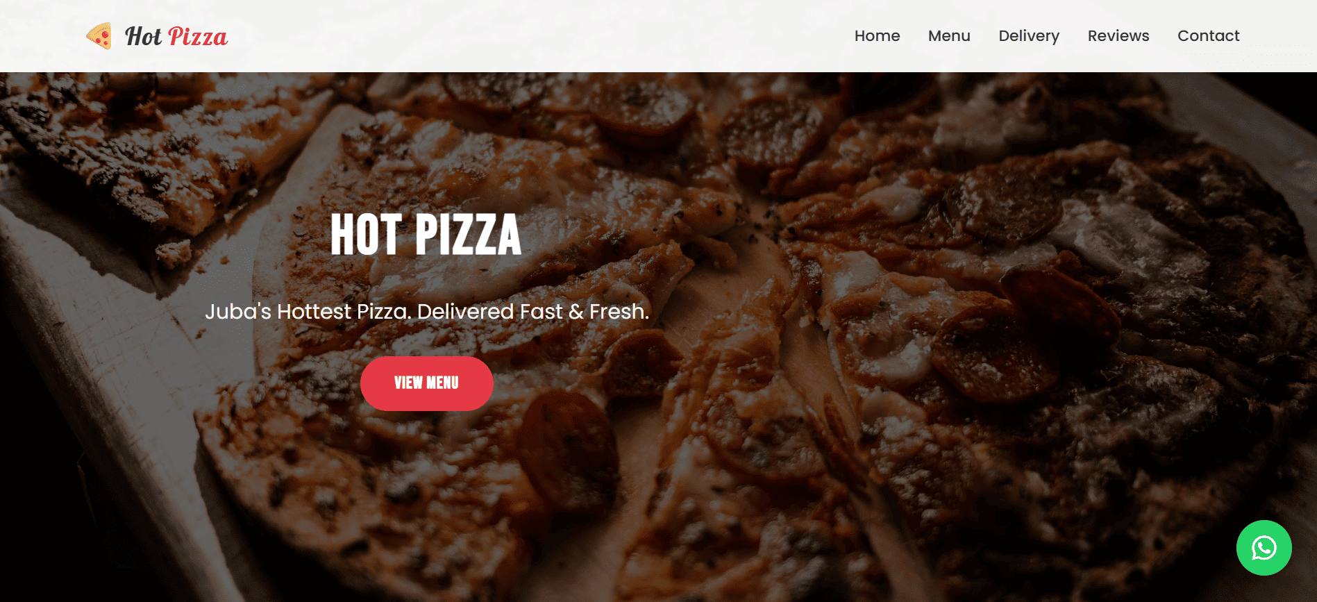 Pizza Website